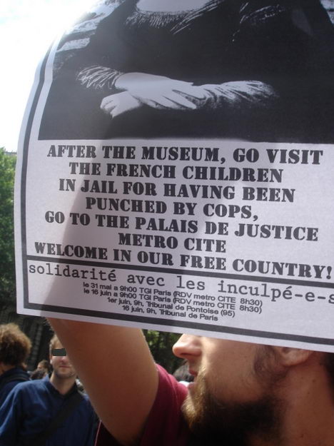Les lycéens, de manifs jusqu’en TGI Paris25mai