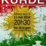 Affiche Café-débat : Solidarité avec le peuple Kurde le 11 mai à Lisieux