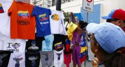 franelas del candidato Capriles