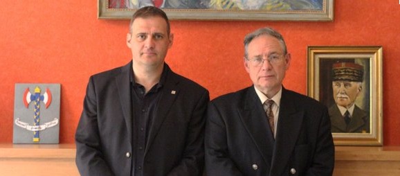 Yvan Benedetti et André Gandillon