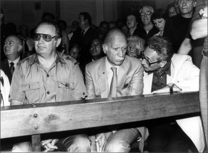 pino rauti con almirante